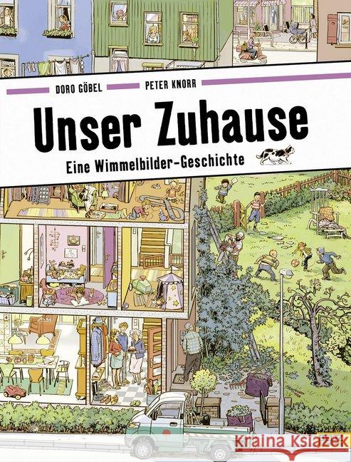 Unser Zuhause : Eine Wimmelbilder-Geschichte Göbel, Doro; Knorr, Peter 9783407795984 Beltz - książka