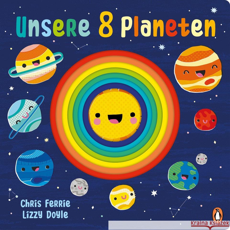 Unsere 8 Planeten Ferrie, Chris 9783328301097 Penguin Junior - książka