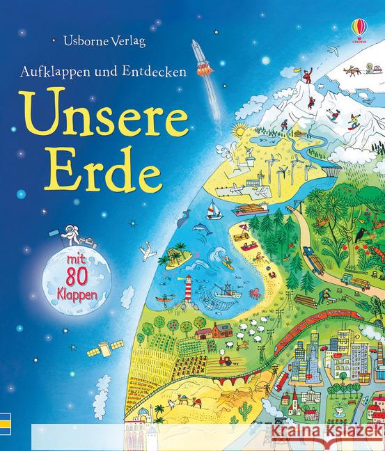 Unsere Erde Bone, Emily 9781782323860 Usborne Verlag - książka