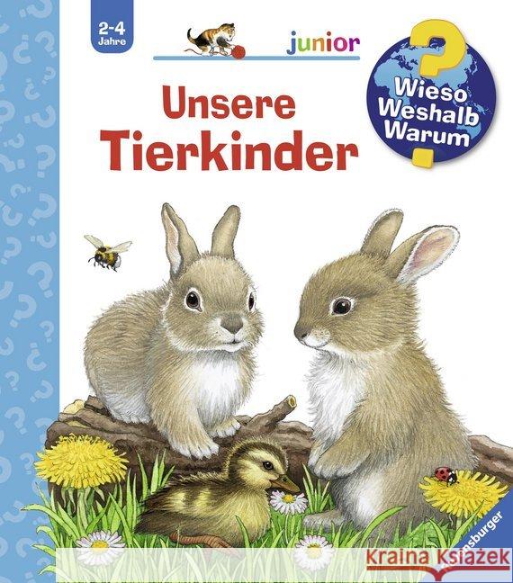 Unsere Tierkinder Nahrgang, Frauke 9783473326839 Ravensburger Buchverlag - książka