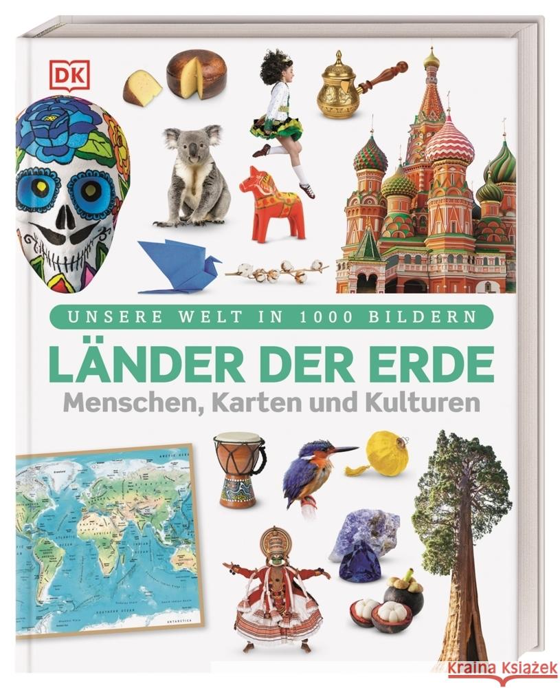 Unsere Welt in 1000 Bildern. Länder der Erde Mills, Andrea 9783831042616 Dorling Kindersley Verlag - książka