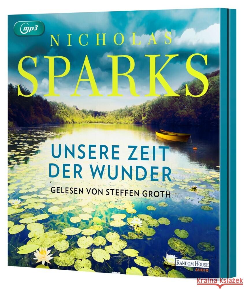 Unsere Zeit der Wunder, 2 Audio-CD, 2 MP3 Sparks, Nicholas 9783837165975 Random House Audio - książka