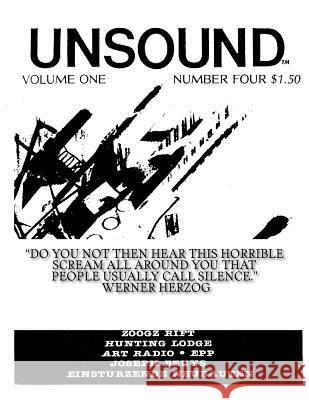 Unsound, Volume 1, #4 William S. Davenport 9781726016575 Createspace Independent Publishing Platform - książka