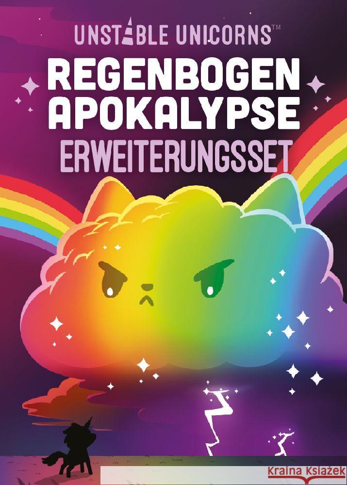 Unstable Unicorns  Regenbogen-Apokalypse Erweiterungsset Badie, Ramy 3558380109808 Unstable Games - książka