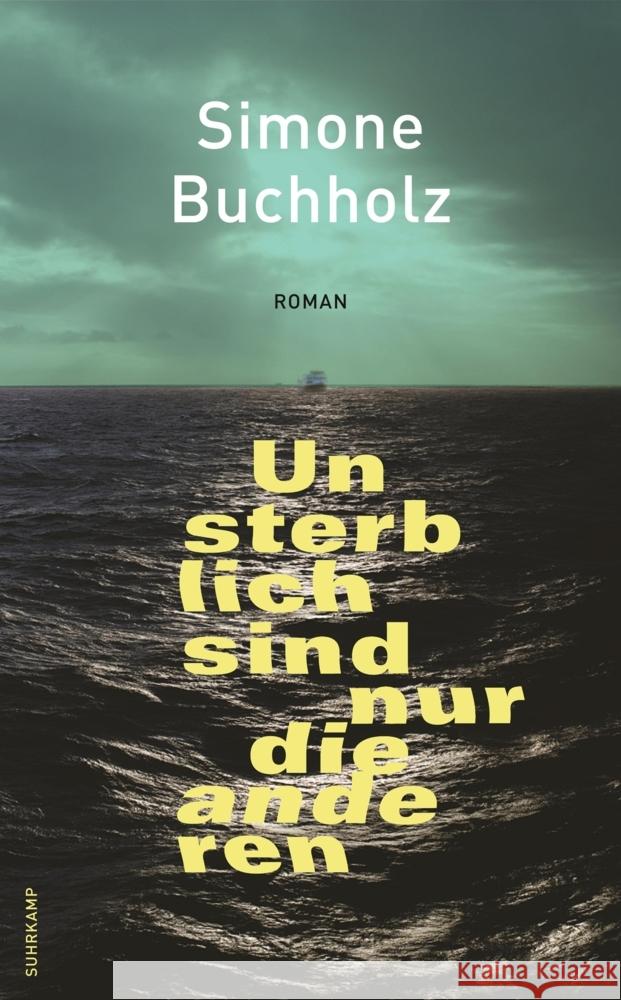 Unsterblich sind nur die anderen Buchholz, Simone 9783518473689 Suhrkamp - książka