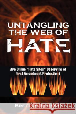 Untangling the Web of Hate: Are Online Hate Sites Deserving of First Amendment Protection? Barnett, Brett A. 9781934043912 Cambria Press - książka