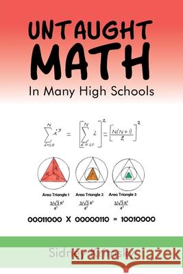 Untaught Math: In Many High Schools Sidney Krimsky 9781950955558 Book Vine Press - książka