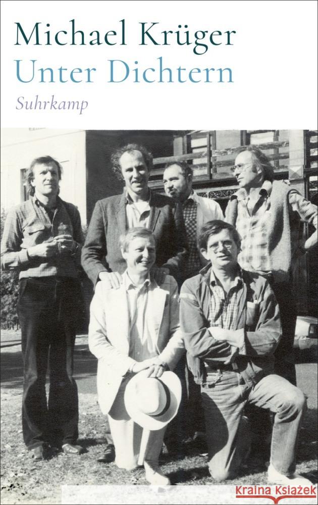 Unter Dichtern Krüger, Michael 9783518432563 Suhrkamp - książka
