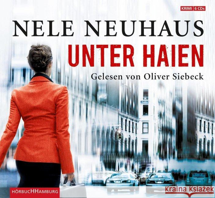 Unter Haien, 6 Audio-CDs : Gekürzte Lesung Neuhaus, Nele 9783899033472 Hörbuch Hamburg - książka