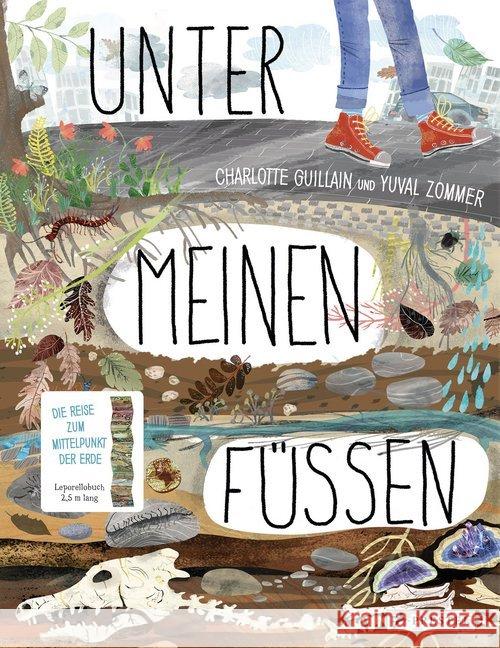 Unter meinen Füßen : Die Reise zum Mittelpunkt der Erde Guillain, Charlotte 9783791373409 Prestel - książka