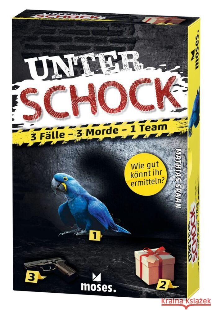 Unter Schock (Spiel) Spaan, Mathias 4033477901422 moses. Verlag - książka