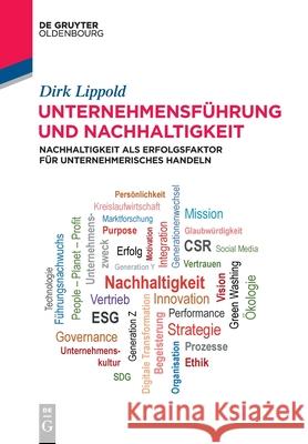 Unternehmensf?hrung und Nachhaltigkeit Dirk Lippold 9783111504162 Walter de Gruyter - książka