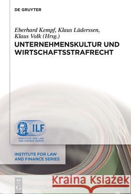 Unternehmenskultur und Wirtschaftsstrafrecht No Contributor 9783110378856 De Gruyter - książka