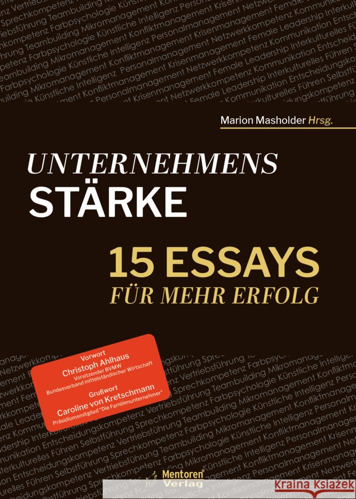 Unternehmensstärke Bayer, Thomas, Sakotnik, Karola, Alexander, Angela 9783986411701 Mentoren-Media-Verlag - książka