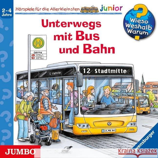 Unterwegs mit Bus und Bahn, 1 Audio-CD : CD Standard Audio Format, Hörspiel Erne, Andrea 9783833737626 Jumbo Neue Medien - książka