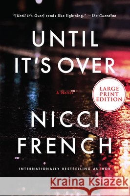 Until It's Over Nicci French 9780063000117 HarperLuxe - książka