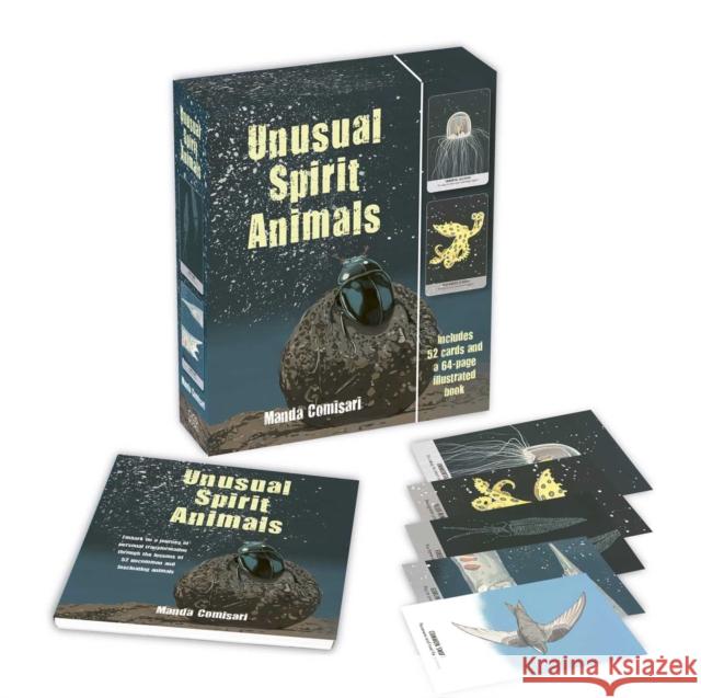 Unusual Animal Messages Oracle Deck: Includes 52 Cards and a 64-Page Illustrated Book Manda Comisari 9781800651616 Ryland, Peters & Small Ltd - książka