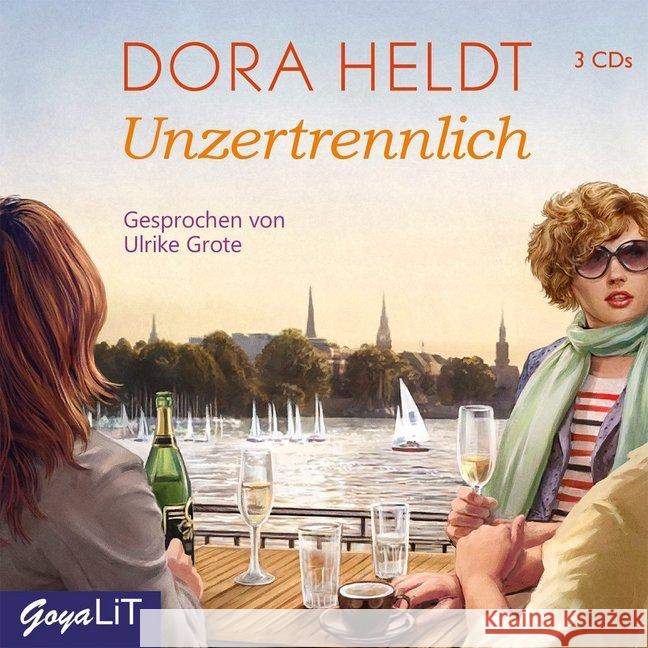 Unzertrennlich, 3 Audio-CD : Lesung Heldt, Dora 9783833737176 Jumbo Neue Medien - książka