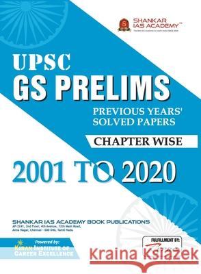 UPSC GS Prelims Previous years solved paper chapter wise 2001 to 2020 Unknown 9788194721093 Kiran Institute of Career Excellence Pvt Ltd - książka