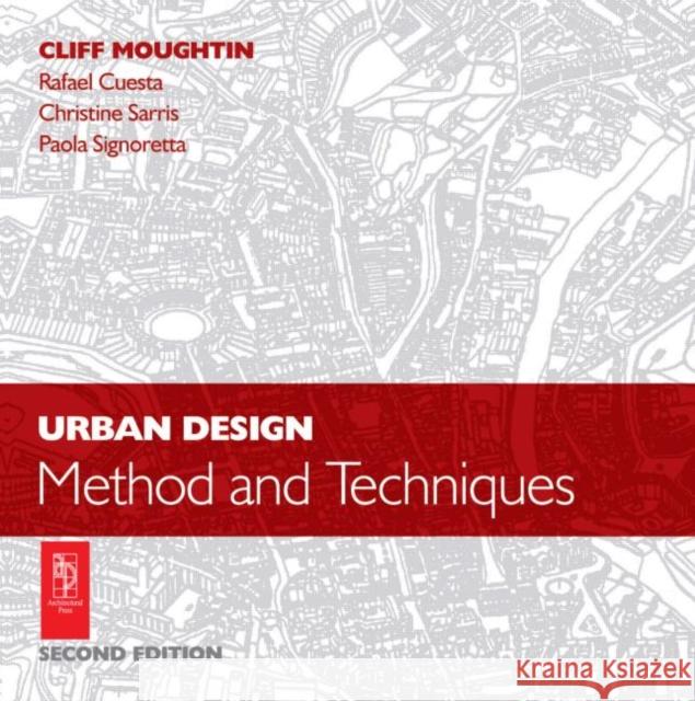 Urban Design: Method and Techniques Rafael Cuesta Christine Sarris Paola Signoretta 9780750657181 Architectural Press - książka