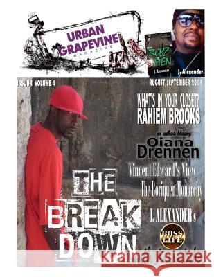 Urban Grapevine Magazine 8-9/2014: Aaron Bebo The BreakDown Bradshaw, Felisha N. 9781500918002 Createspace - książka