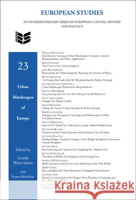 Urban Mindscapes of Europe  9789042021044 Editions Rodopi B.V. - książka