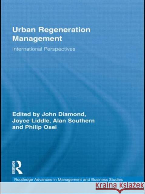 Urban Regeneration Management: International Perspectives Diamond, John 9780415807722 Routledge - książka