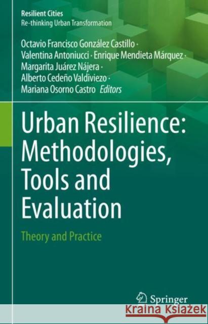 Urban Resilience: Methodologies, Tools and Evaluation: Theory and Practice Octavio Francisco Gonz?le Valentina Antoniucci Enrique Mendiet 9783031075858 Springer - książka