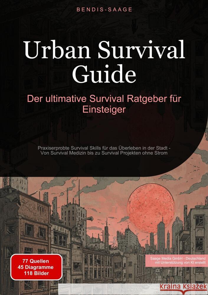 Urban Survival Guide: Der ultimative Survival Ratgeber für Einsteiger Saage - Deutschland, Bendis A. I. 9783384530073 Saage Books - książka