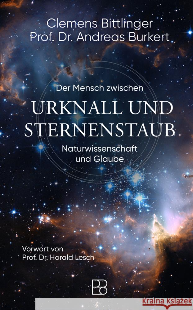 Urknall und Sternenstaub Bittlinger, Clemens, Burkert, Andreas 9783987901126 Bonifatius-Verlag - książka