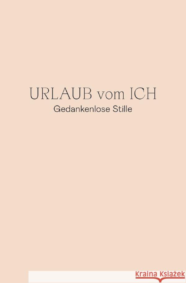 Urlaub vom Ich Gerhardter, Renate 9783758494147 epubli - książka