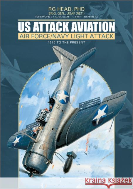 Us Attack Aviation: Air Force and Navy Light Attack, 1916 to the Present Rg Head Scott H. Swift 9780764363566 Schiffer Publishing - książka