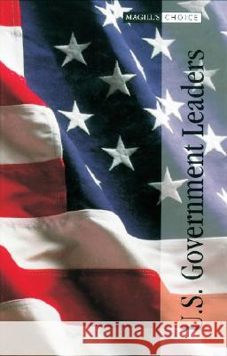 U.S. Government Leaders: 0 Salem Press 9780893569549 Salem Press - książka