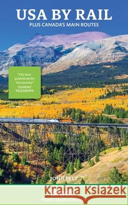 USA by Rail: Plus Canada's Main Routes John Pitt 9781804693353 Bradt Travel Guides - książka