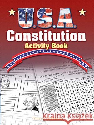 U.S.A. Constitution Activity Book Tony J. Tallarico 9780486809342 Dover Publications Inc. - książka