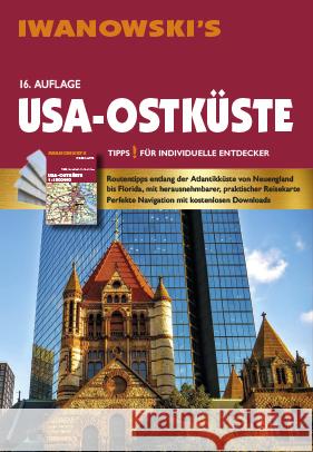 USA Ostküste - Reiseführer von Iwanowski, m. 1 Karte Brinke, Margit, Kränzle, Peter 9783861972570 Iwanowskis Reisebuchverlag GmbH - książka