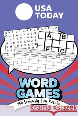 USA Today Word Games: 250 Seriously Fun Puzzles Marcel Danesi Usa Today 9781524893941 Andrews McMeel Publishing - książka