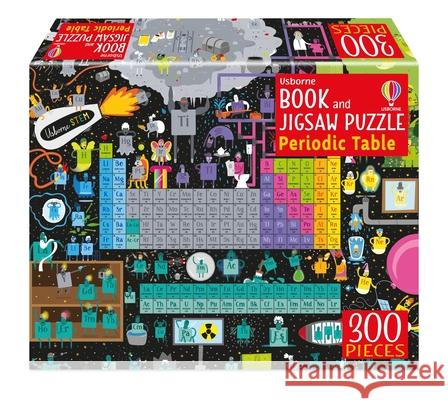 Usborne Book and Jigsaw Periodic Table Jigsaw Sam Smith Shaw Nielsen 9781835404430 Usborne Books - książka