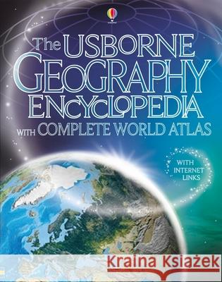 Usborne Geography Encyclopedia Anna Claybourne Gillian Doherty Susanna Davidson 9781836055228 Usborne Books - książka