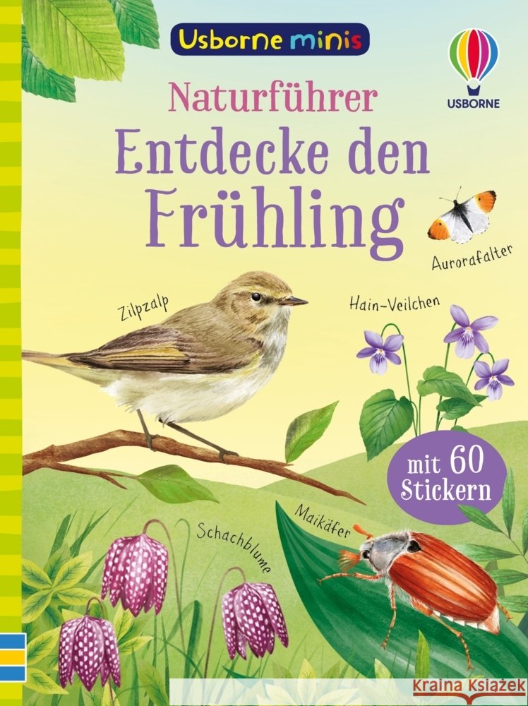 Usborne Minis - Naturführer: Entdecke den Frühling Nolan, Kate, Bryan, Lara 9781035704613 Usborne Verlag - książka
