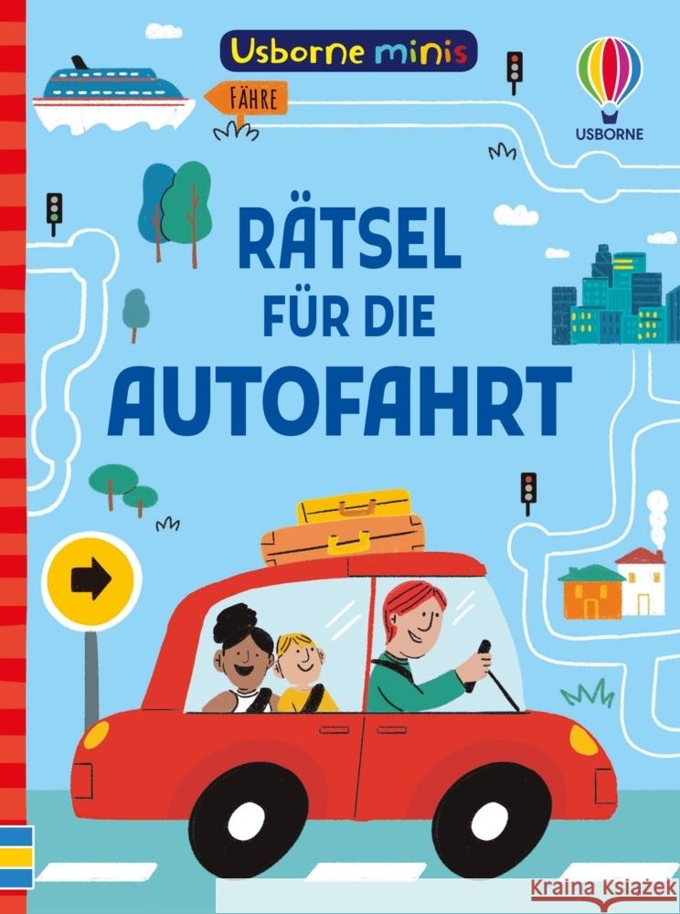 Usborne Minis: Rätsel für die Autofahrt  9781035703722 Usborne Verlag - książka