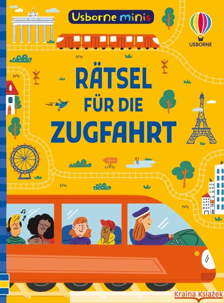 Usborne Minis: Rätsel für die Zugfahrt  9781035703753 Usborne Verlag - książka