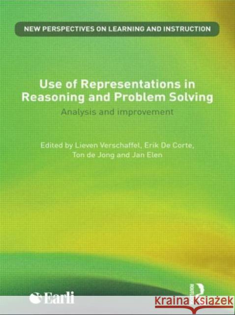 Use of Representations in Reasoning and Problem Solving: Analysis and Improvement Verschaffel, Lieven 9780415556743  - książka