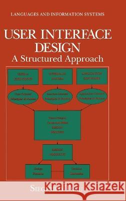 User Interface Design: A Structured Approach Siegfried Treu Treu 9780306446818 Plenum Publishing Corporation - książka