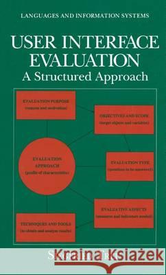 User Interface Evaluation: A Structured Approach Treu, Siegfried 9780306447464 Plenum Publishing Corporation - książka