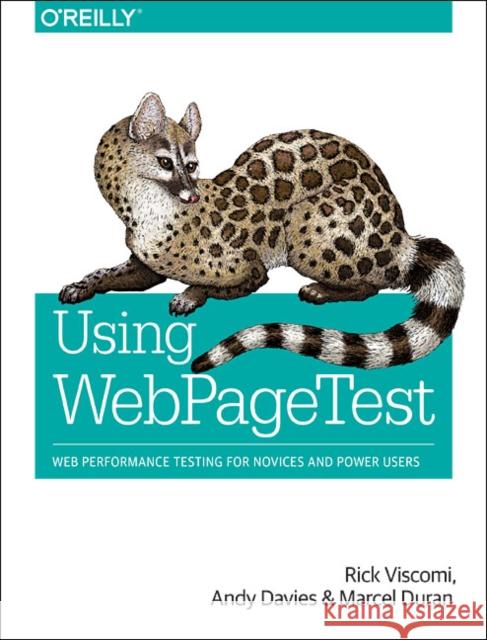 Using Webpagetest: Web Performance Testing for Novices and Power Users Viscomi, Rick; Davies, Andy; Duran, Marcel 9781491902592 John Wiley & Sons - książka