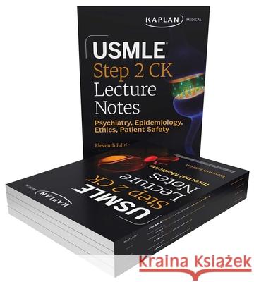 USMLE Step 2 CK Lecture Notes, Eleventh Edition: 5-Book Clinical Review (2026-2027) Kaplan Medical 9781506289427 Kaplan AEC Education - książka