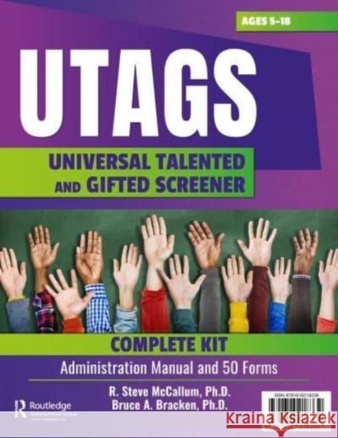 UTAGS Complete Kit M. Steve McCallum, Bruce Bracken 9781618218339 Taylor and Francis - książka
