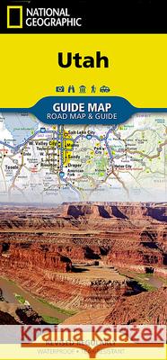 Utah Map National Geographic Maps 9781566957236 National Geographic Maps - książka