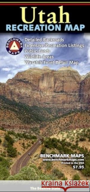 Utah Recreation Map Benchmark Maps 9780783499673 Benchmark Maps - książka